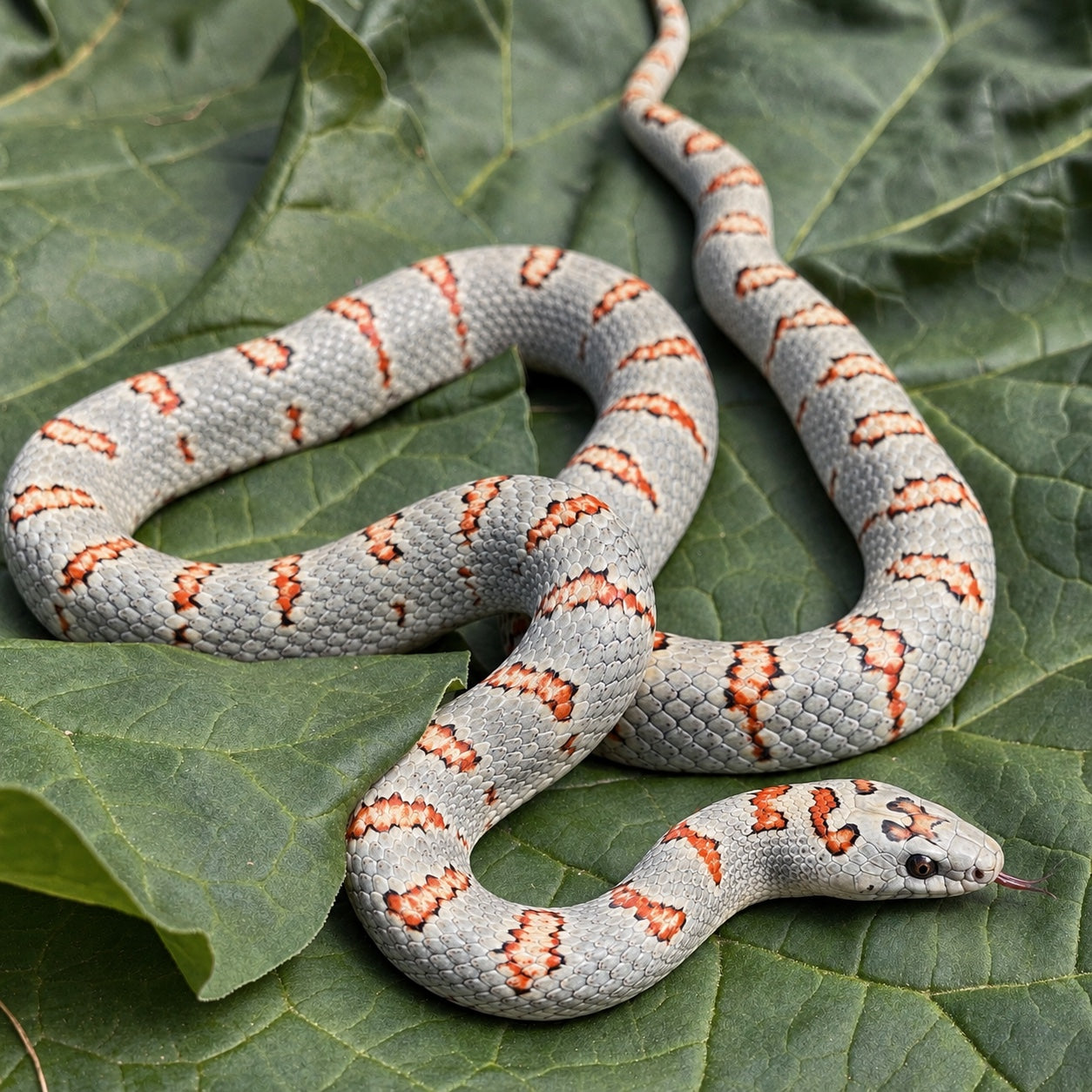 Another Variable Kingsnake showing individual pattern variation