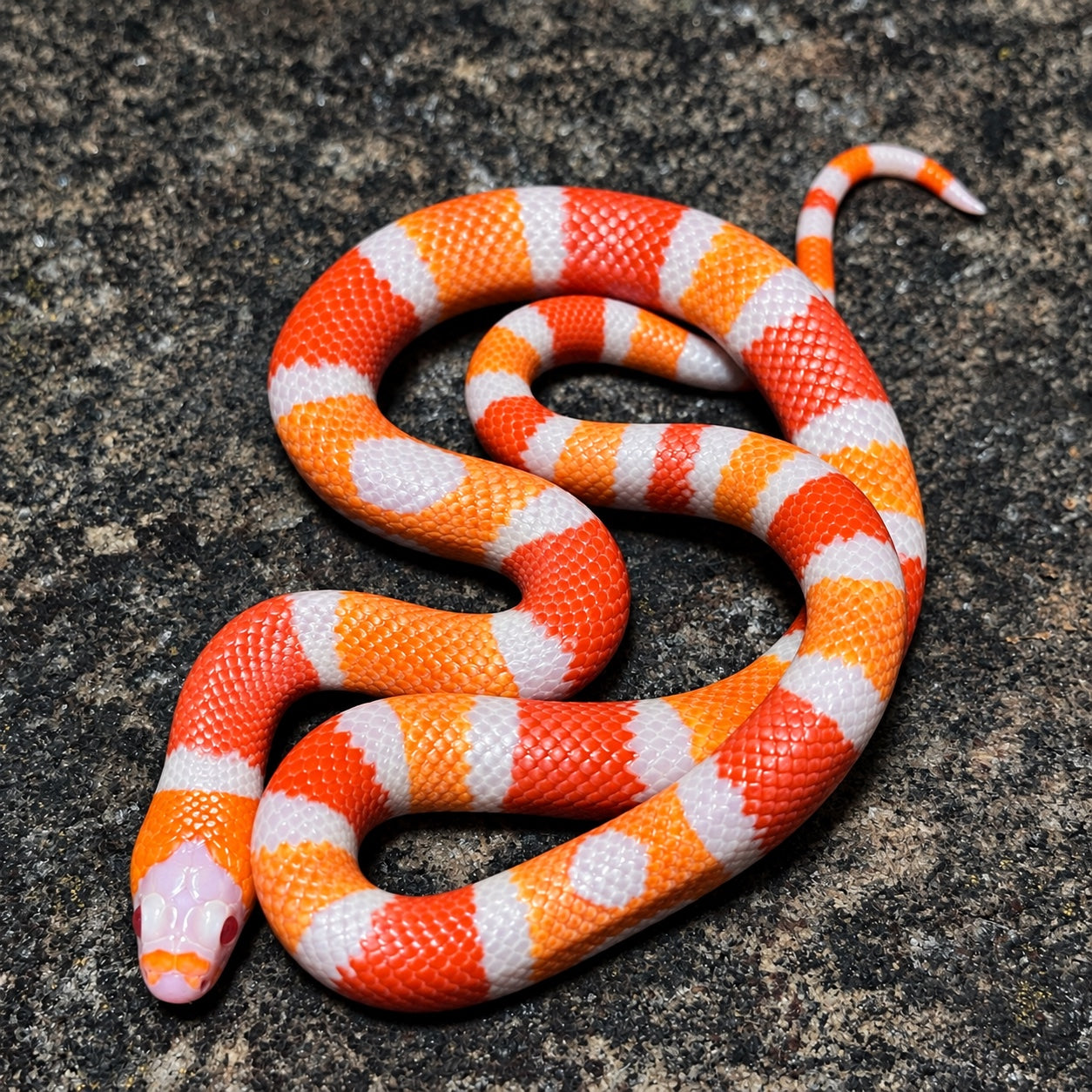 Another Honduran Milksnake showing individual pattern variation